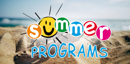 Summer programms 2018
